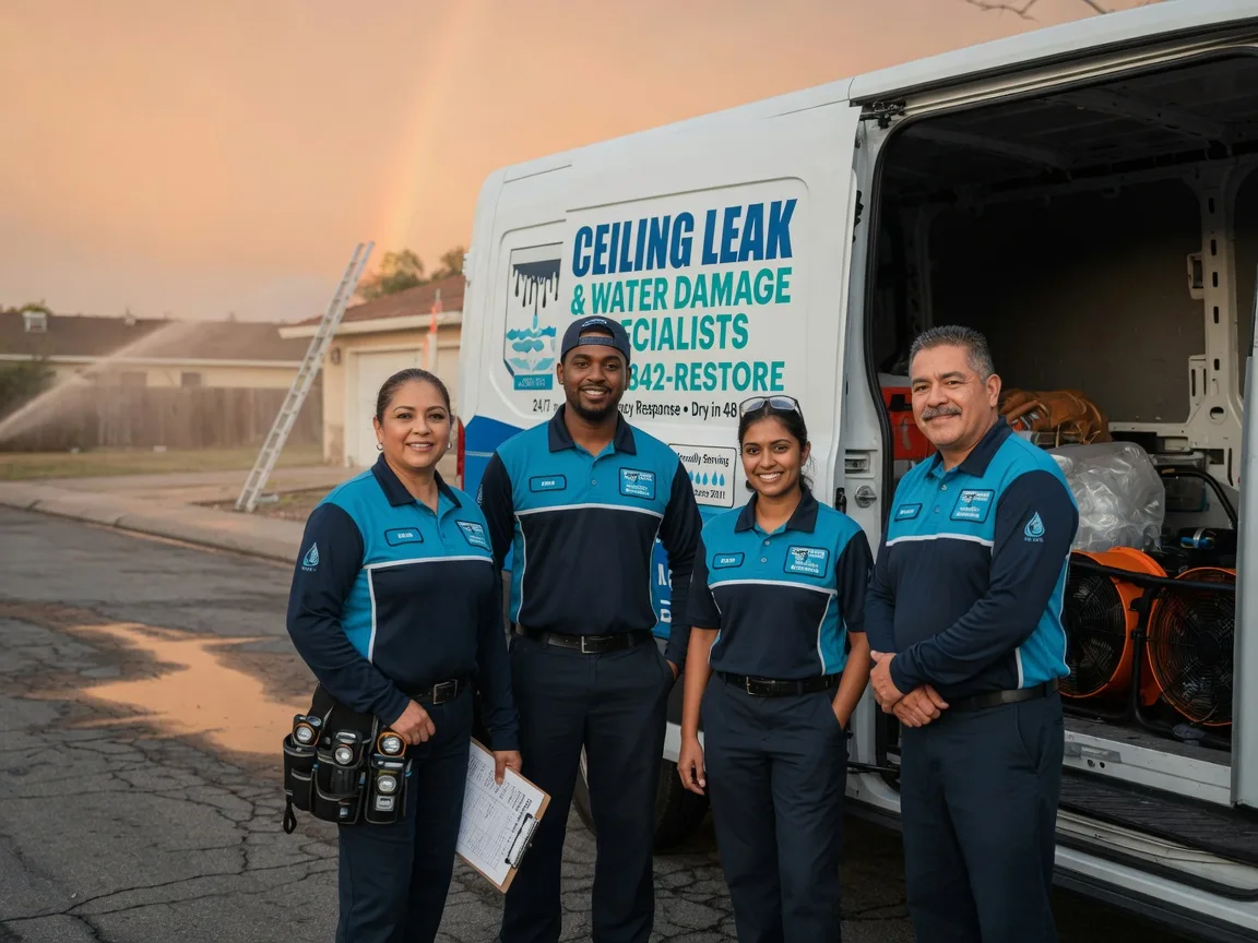 Ceiling Leak Cleanup company in Mertens, TX